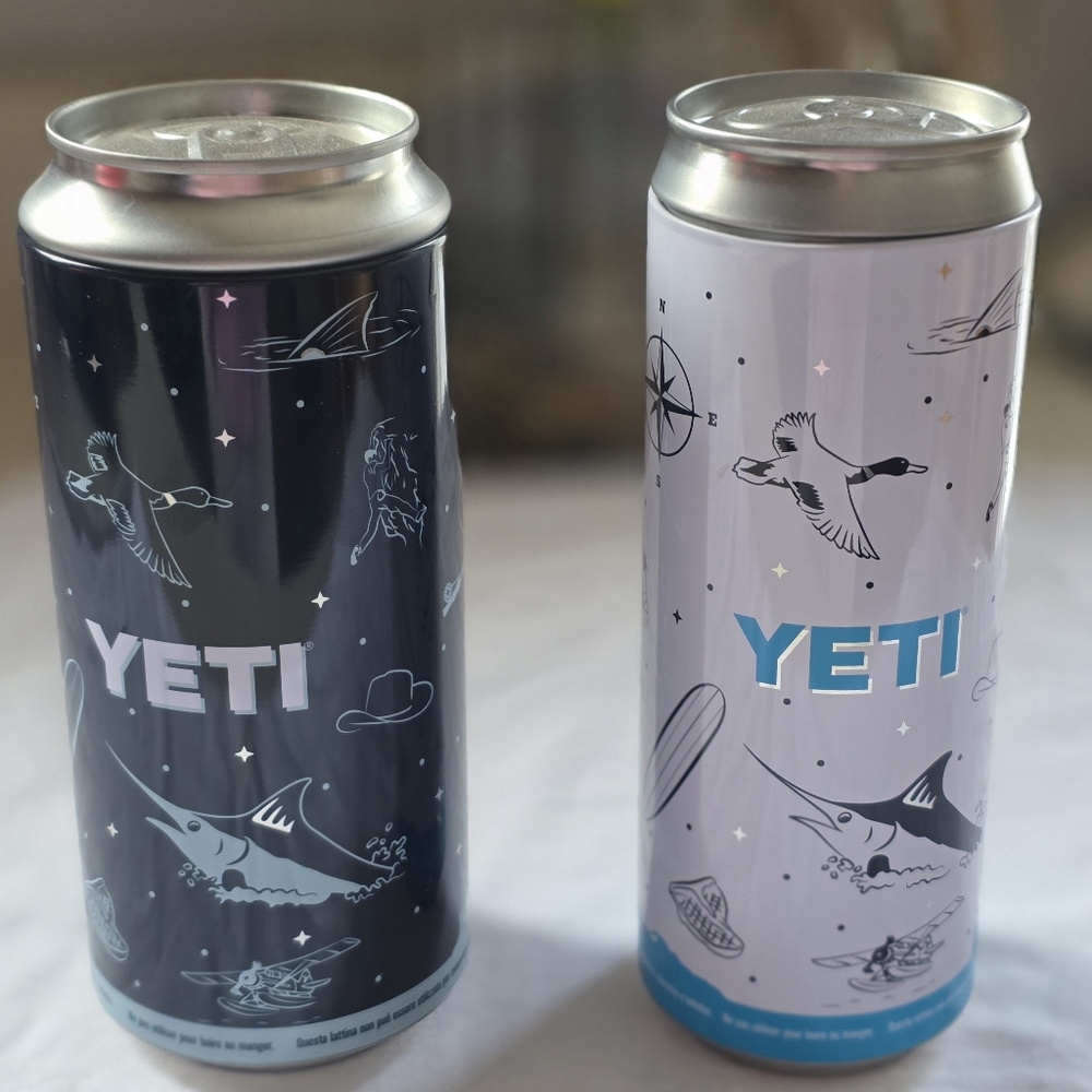 Yeti Limited Edition Hideaway Pop Top Stash Cans NEW